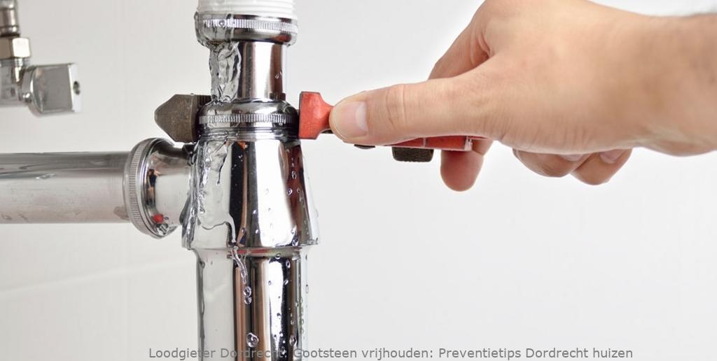 Gootsteen vrijhouden: Preventietips Dordrecht huizen