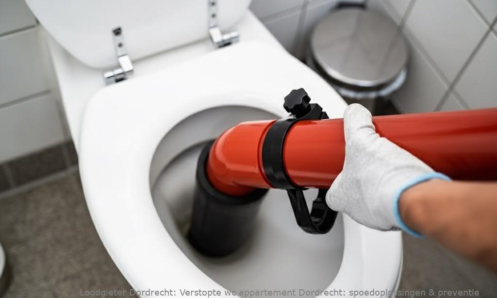 Verstopte wc appartement Dordrecht: spoedoplossingen & preventie