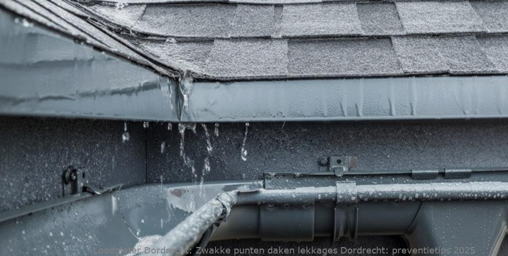 Zwakke punten daken lekkages Dordrecht: preventietips 2025